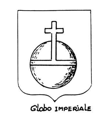 Image of the heraldic term: Globo imperiale